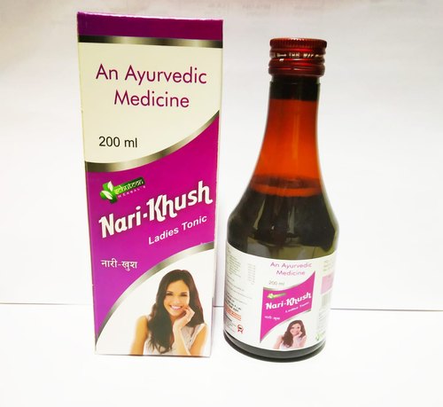 Ashok chhal + Mazu Phal + Ashwagandha + Amla + Babool Chhal + Arjun Ahhal + Makoy Syrup